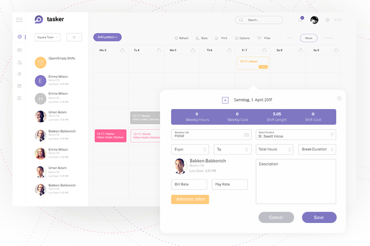 Tasker Dashboard