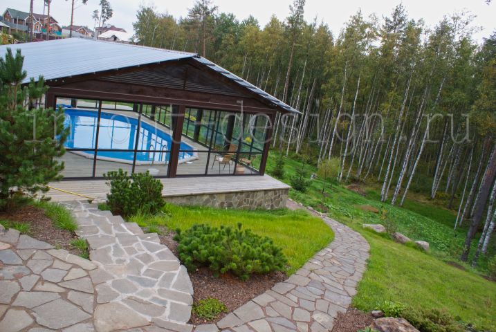 Ландшафтный дизайн в СНТ "Защита" 2014-2015