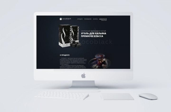 Визитка на CMS Joomla