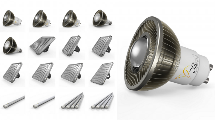 Светодиодные светильники D2led