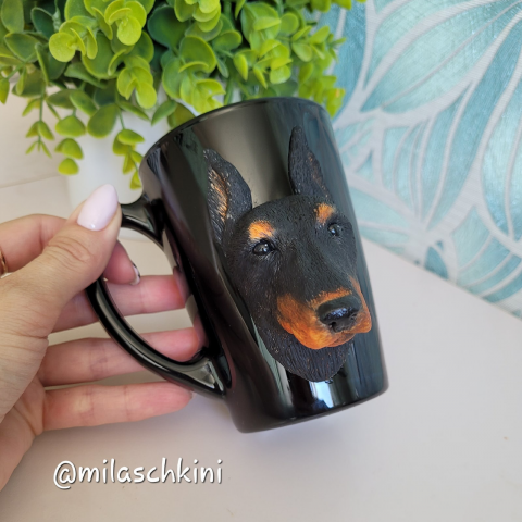 Кружка с декором