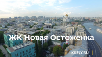 ЖК Новая Остоженка аэрообзор