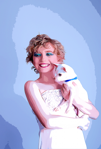 Имитация векторного рисунка 10