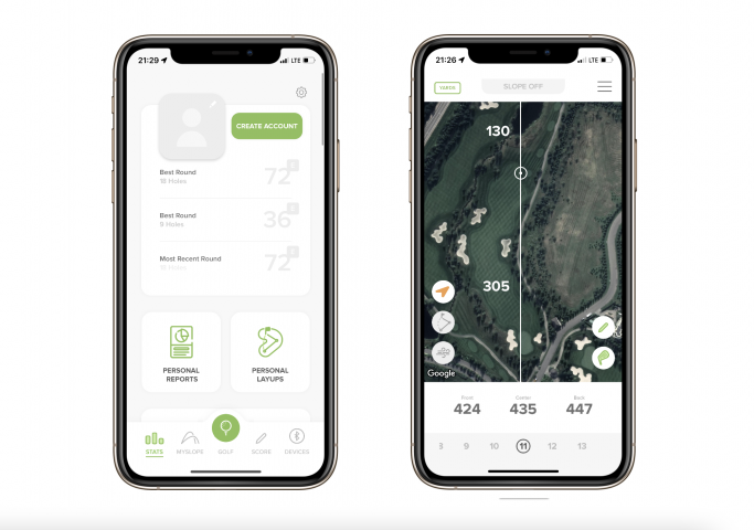 Новый взгляд на игру в гольф. Мобильное приложение