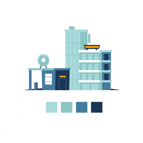 Иллюстрация для сайта недвижимости