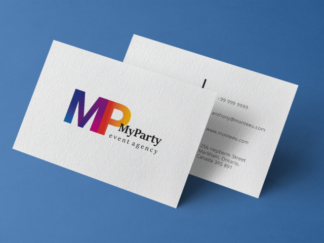 Логотип для ивент-агентства "My party"