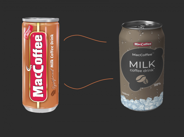 Ребрендинг упаковки MacCoffee