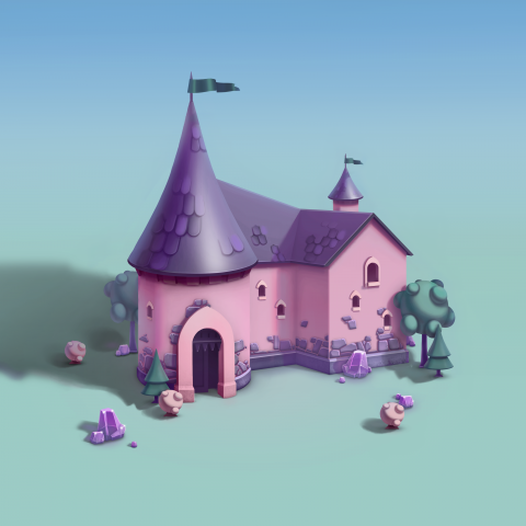 Pink house