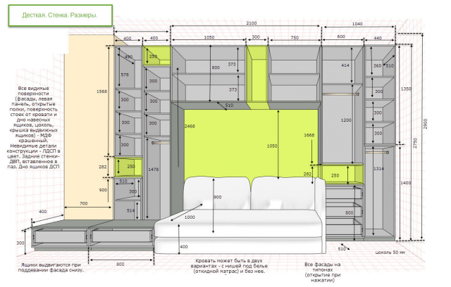 Мебель для детской комнаты