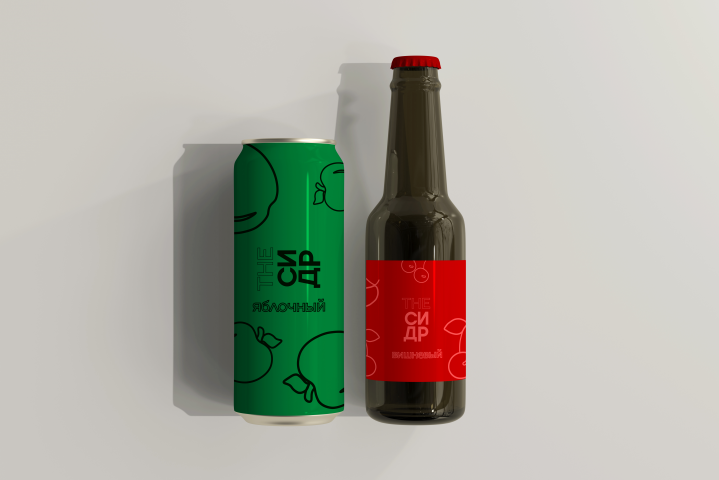Этикетка и нейминг Сидра