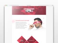 LP для компании "Uniqsystem"