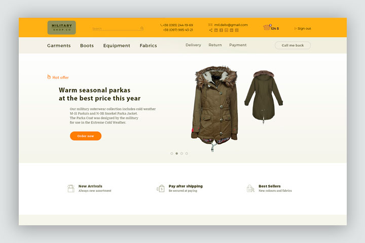 Military Shop