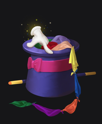 Magician hat