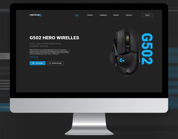 Logitech G G502 LIGHTSPEED BLACK