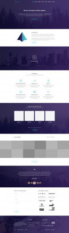 Landing Page для онлайн платформы