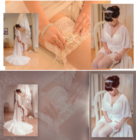 Свадебный альбом. Ретушь фотографии