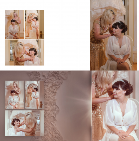 Свадебный альбом. Ретушь фотографии