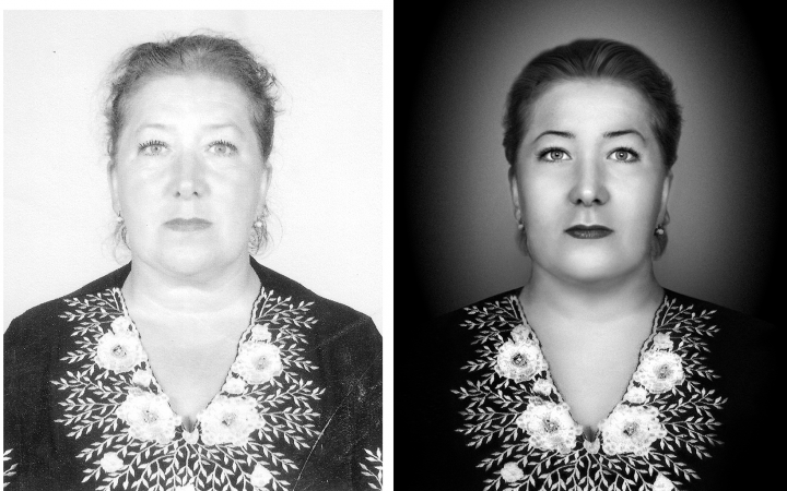 Ретушь фотографии для памятника