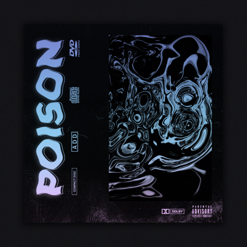Poison. Disk cover / Яд. Обложка диска