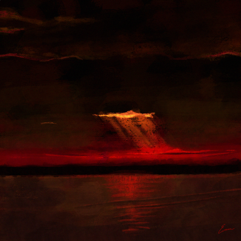 Sunset over the horizon / Закат над горизонтом