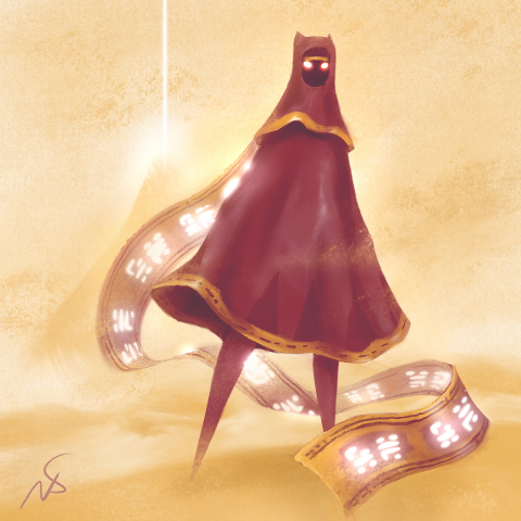Арт по игре The Journey