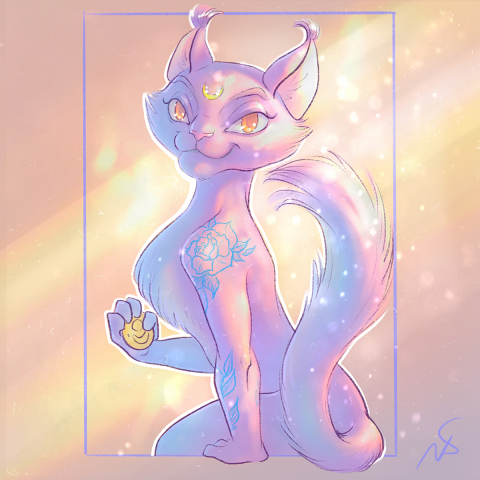 Кошка Луна