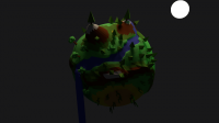 3D low-poly fast art