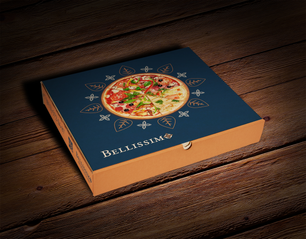 Дизайн упаковки пиццы