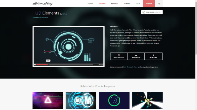 HUD элементы