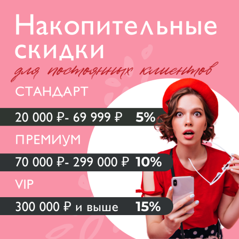 Акция для постоянных клиентов интернет-магазина
