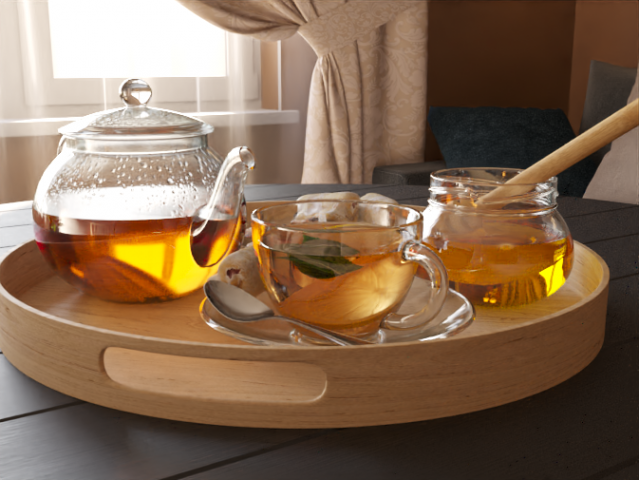 чай tea