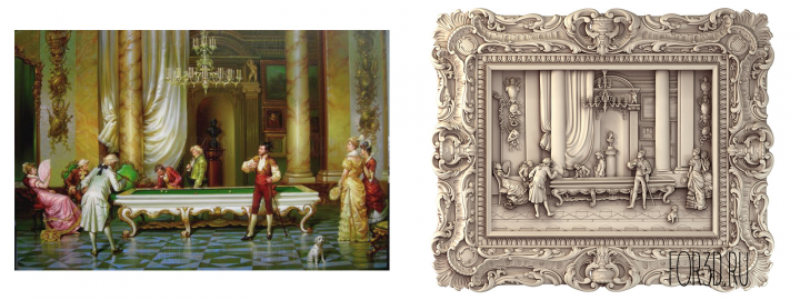 3d stl модель для ЧПУ станка