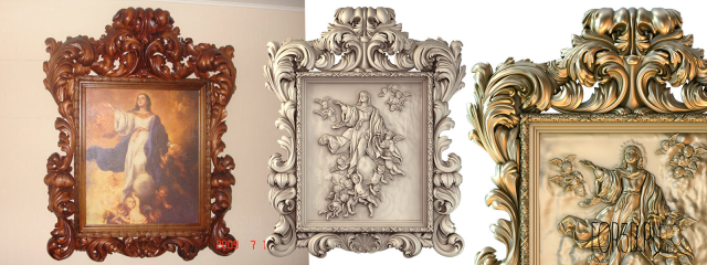 3d stl модель для ЧПУ станка