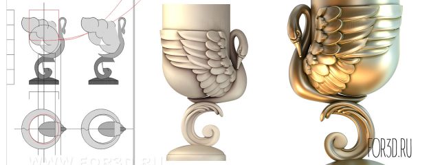 3d stl модель для ЧПУ станка