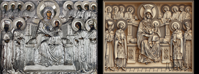 3d stl модель для ЧПУ станка