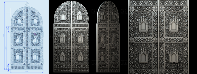 3d stl модель для ЧПУ станка