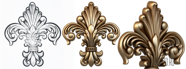 3d stl модель для ЧПУ станка