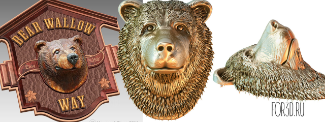 3d stl модель для ЧПУ станка