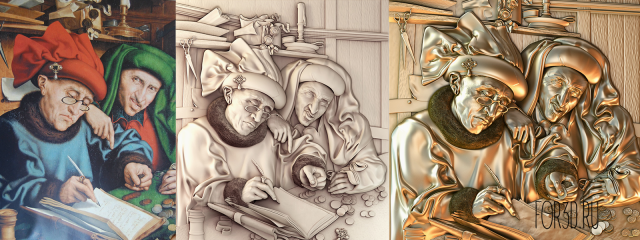 3d stl модель для ЧПУ станка