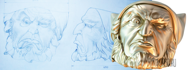 3d stl модель для ЧПУ станка