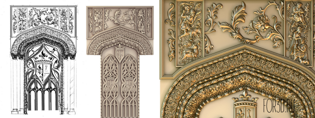 3d stl модель для ЧПУ станка
