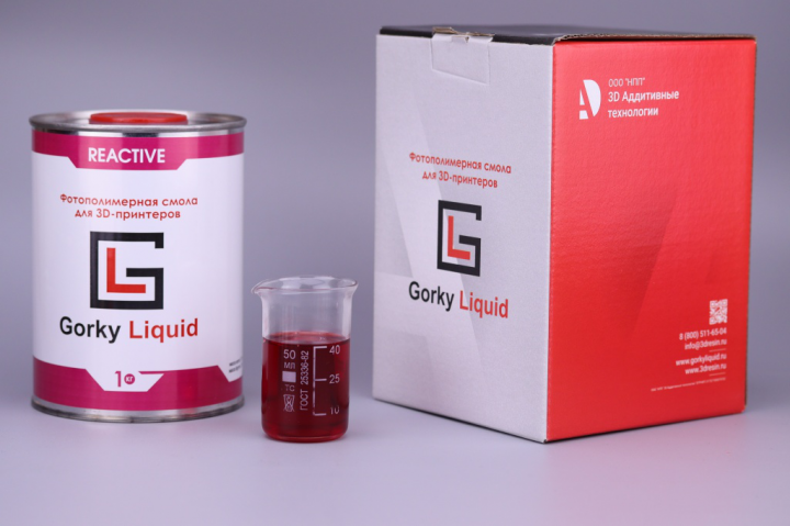 Упаковка для фотополимерных смол Gorky Liquid