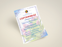 Сертификат Калейдоскоп