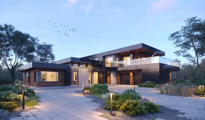 Современный дом