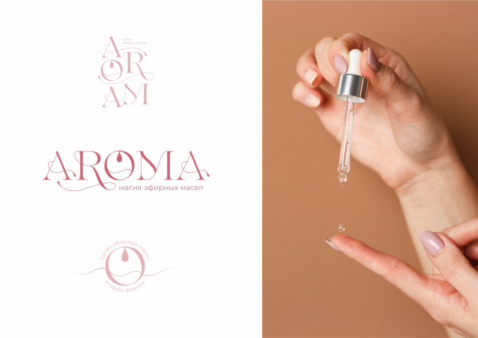 Логотип онлайн-магазина эфирмых масел