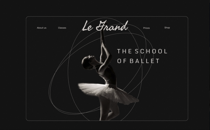 Ballet school concept