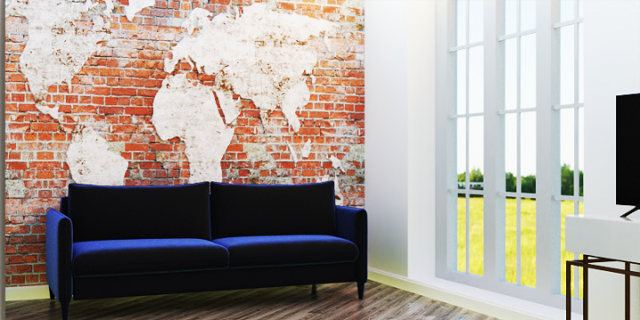 материал "Облупленная штукатурка на кирпиче"