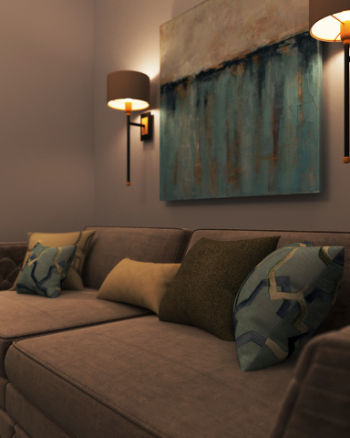 проект гостиной