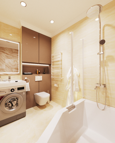 проект ванной комнаты