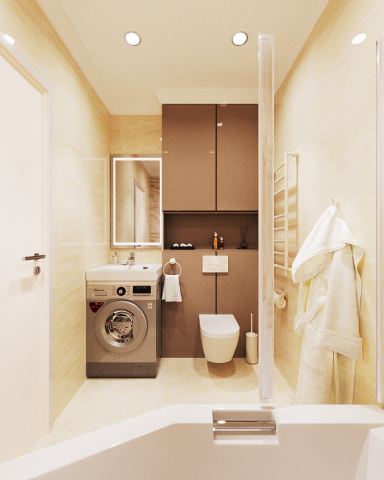 проект ванной комнаты